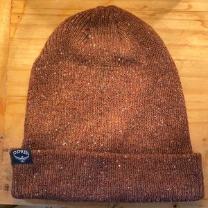 COPY - Osprey Red Heather Rolled Beanie